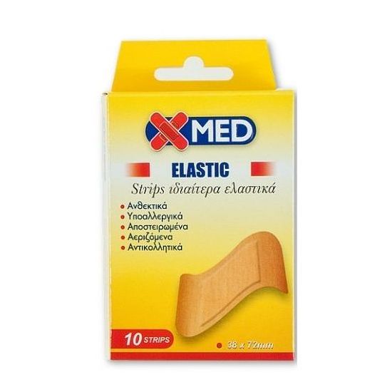 Medisei X-Med Strips, 38x72Mm, 10τμχ
