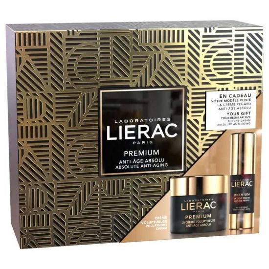 Lierac Promo Premium La Creme Voluptueuse, 50ml & ΔΩΡΟ Premium Eye Cream, 15ml