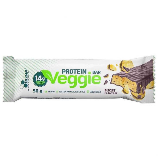 Veggie Protein Bar Biscuit Flavour, 50gr