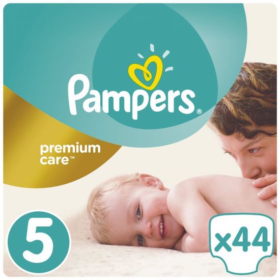 Pampers Premium Care Jumbo Pack Πάνες No5 (11-18kg) 1+1, 2x44τμχ