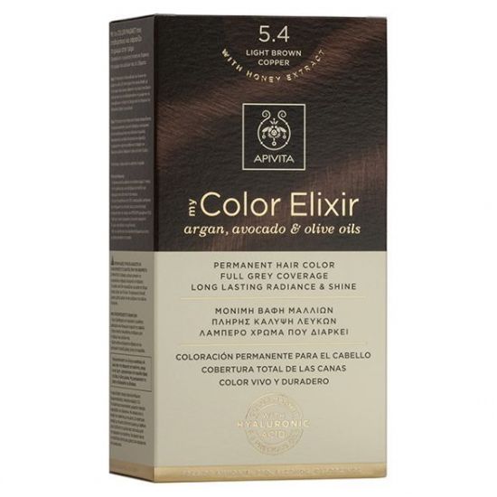 Apivita My Color Elixir Βαφή Μαλλιών N5.4, 1τμχ