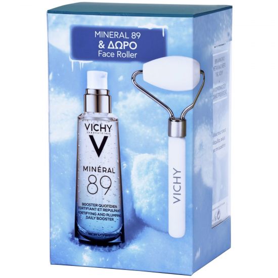 Mineral 89 Promo Pack με δώρο το Vichy Face Roller, 75ml