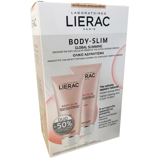 Lierac Promo -50% στο δεύτερο προϊόν Body-Slim Minceur Globale Ολικό Αδυνάτισμα, 2x200ml