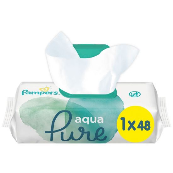 Pure Wipes Aqua Pure, 48τμχ