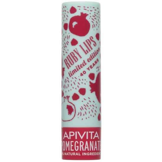 Apivita Limited Edition Lipcare Pomegranate, Lip Care με ρόδι, 4.4gr