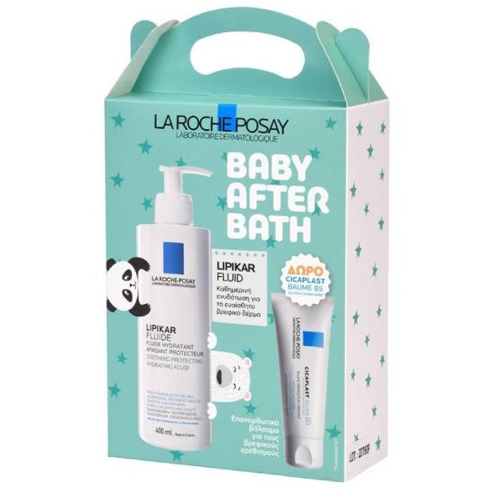La Roche Posay Baby Promo Lipikar Fluid, 400ml & ΔΩΡΟ Cicaplast Baume, 15ml