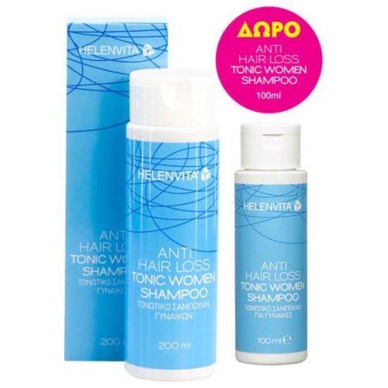 Helenvita Anti Hair Loss Tonic Women Shampoo, 200ml & Δώρο Επιπλέον Ποσότητα, 100ml