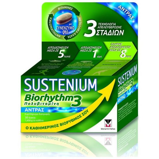 Menarini Biorhythm 3 Multivitamin Man, 30tabs