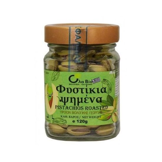 Ola-Bio Φυστίκια Ψημένα Ελληνικά, 120gr