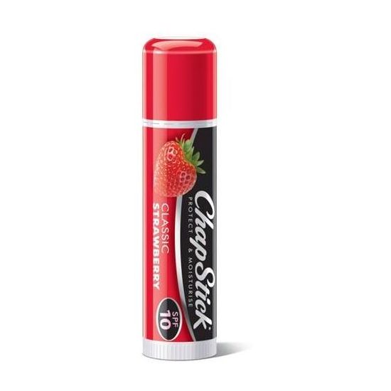 Chapstick Classic Strawberry Lip Balm for Lip Health, 4gr