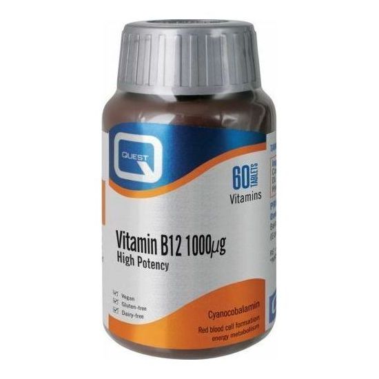 Quest Naturapharma Vitamin B12 1000mg, 60tabs