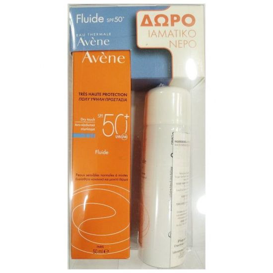 Avene Dry Touch Dry Touch Fluide, 50ml & ΔΩΡΟ Eau Thermale, 50ml