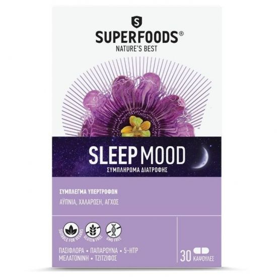 Superfoods Sleep Mood, 30caps