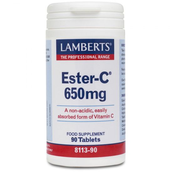 Lamberts Ester-C 650mg, 90tabs