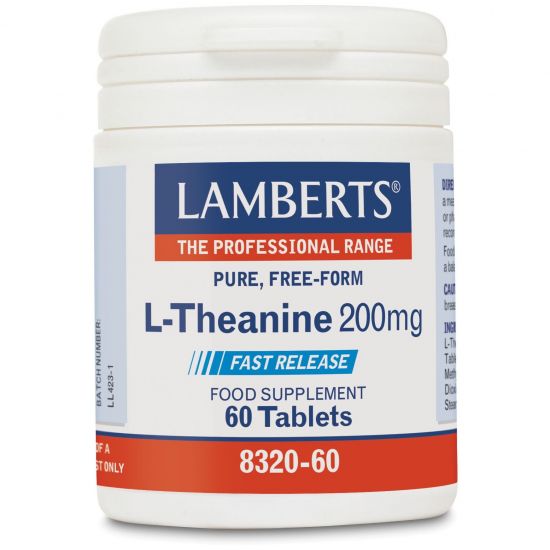 Lamberts L-Theanine 200mg, 60tabs
