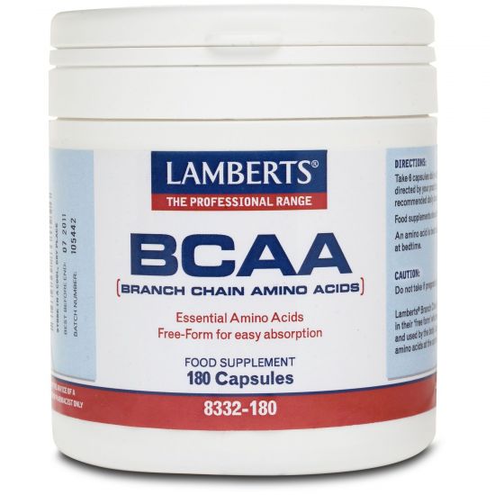 Lamberts BCAA – Branch Chain Amino Acids, 180caps