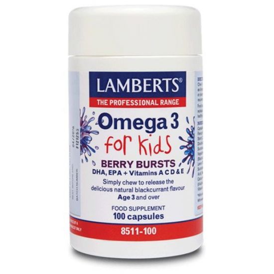 Lamberts Omega 3 for Kids – Berry Bursts, 100caps