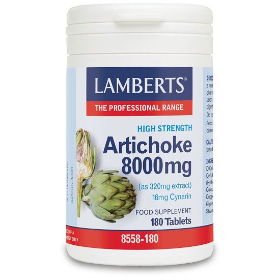 Lamberts Artichoke Extract 8000mg, 180tabs