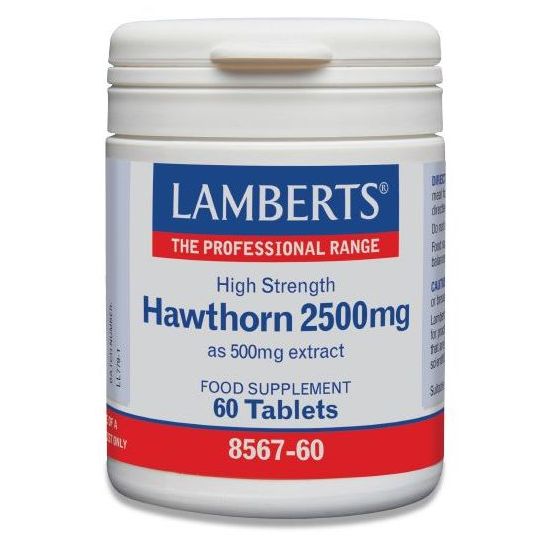 Lamberts Hawthorn 2500mg, 60tabs