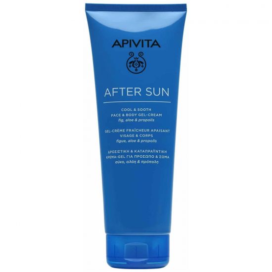 Apivita After Sun Cool Sooth Face Body Cream, 200ml