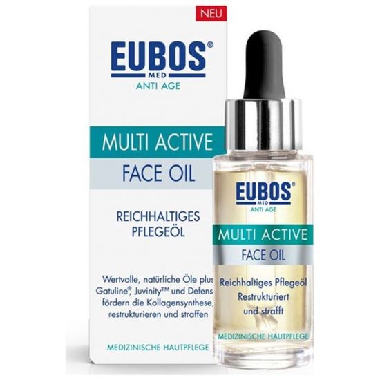 Eubos Multi Active Face Oil, 30ml