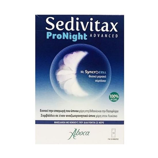 Aboca Sedivitax Pronight Advanced, 10sachets