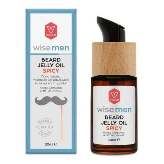 Vican Wise Men Beard Jelly Oil Spicy, 30ml