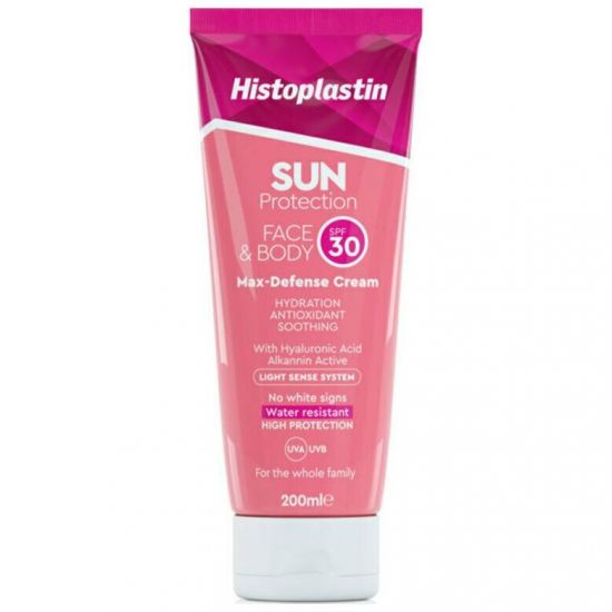 Heremco Histoplastin Sun Protection Cream Face & Body SPF30, 200ml