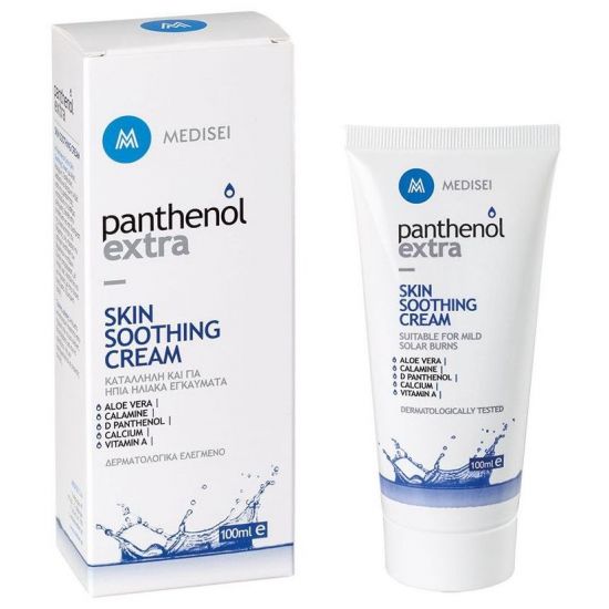 Panthenol Extra Skin Soothing Cream Κρέμα για Ήπια Ηλιακά Εγκαύματα, 100ml