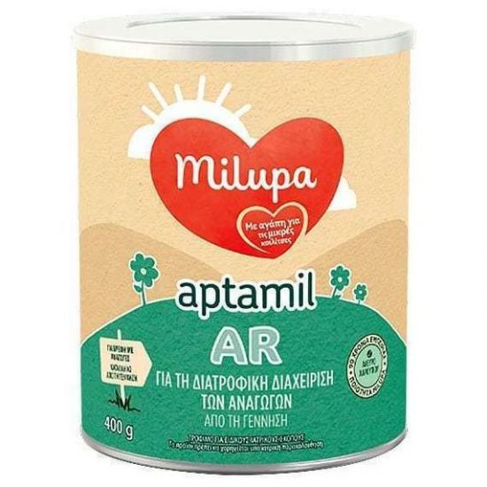 Milupa Aptamil AR Γάλα για Βρέφη με Αναγωγές, 400gr