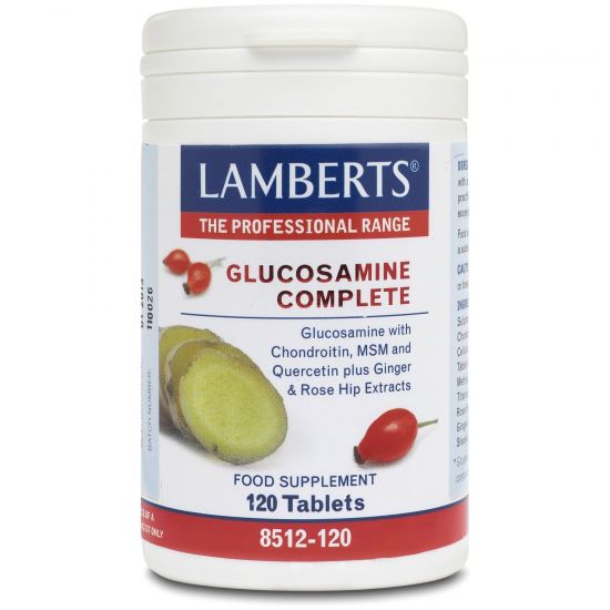 Lamberts Glucosamine Complete Συμπλήρωμα για την Φροντίδα των Αρθρώσεων, 120tabs