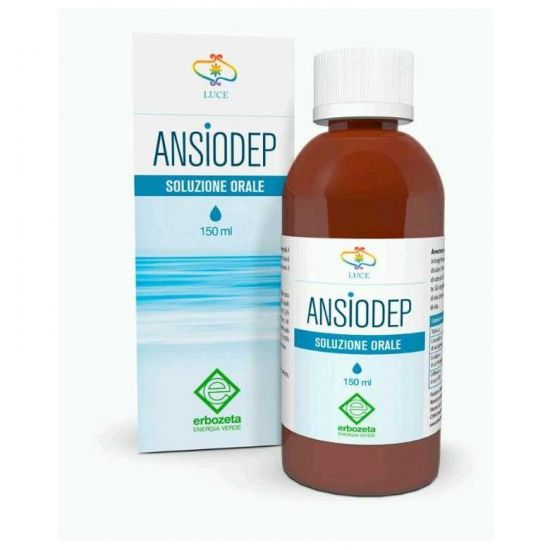 Erbozeta Ansiodep Συμπλήρωμα Διατροφής για Χαλάρωση και Ψυχική Ευεξία, 150ml