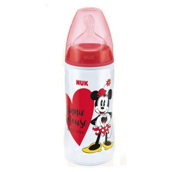 Nuk First Choice Disney Bottle Μπιμπερό με Δείκτη Ελέγχου Θερμοκρασίας 6-18m, 300ml