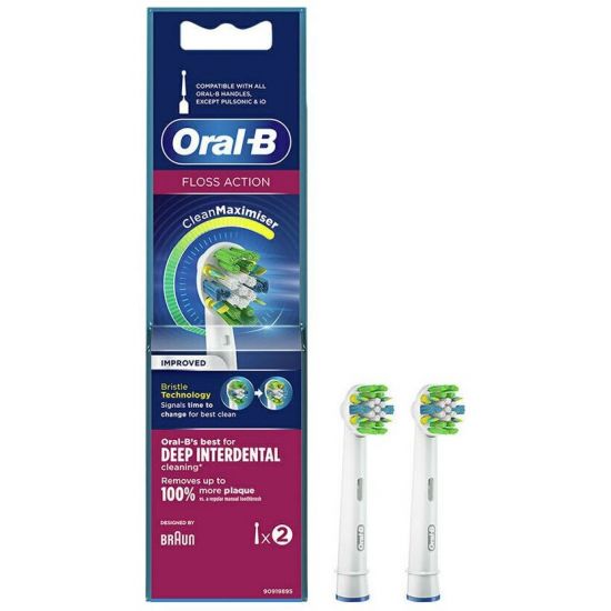 Oral-B Floss Action Ανταλλακτικές Κεφαλές, 2 τεμ