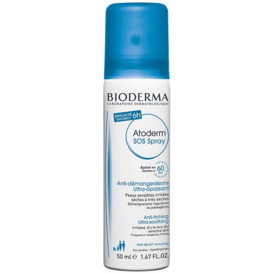 Bioderma Atoderm SOS Spray με Αντικνησμώδη Καταπραϋντική Δράση, 50ml
