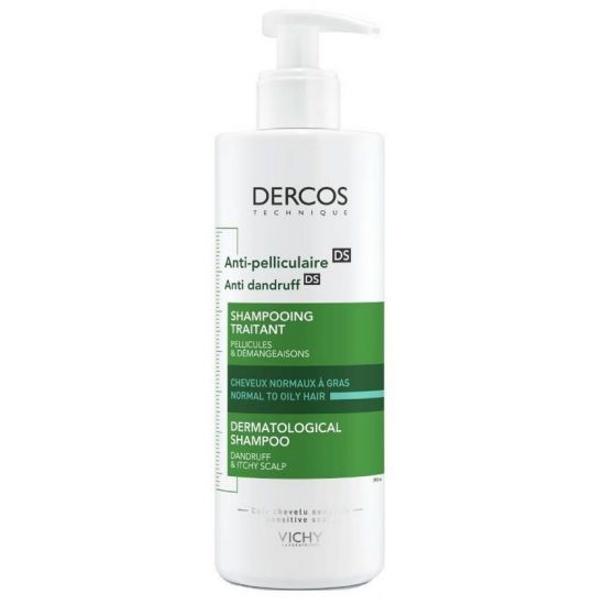 Vichy Dercos Promo (-20%) Σαμπουάν Αντιπιτυριδικό Για Κανονικά Έως Λιπαρά Μαλλιά (Γαλαζιο), 390ml