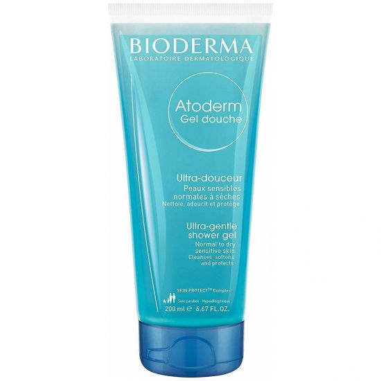 Bioderma Atoderm Gentle Normal To Dry Sensitive Skin Gel Douche, 200ml