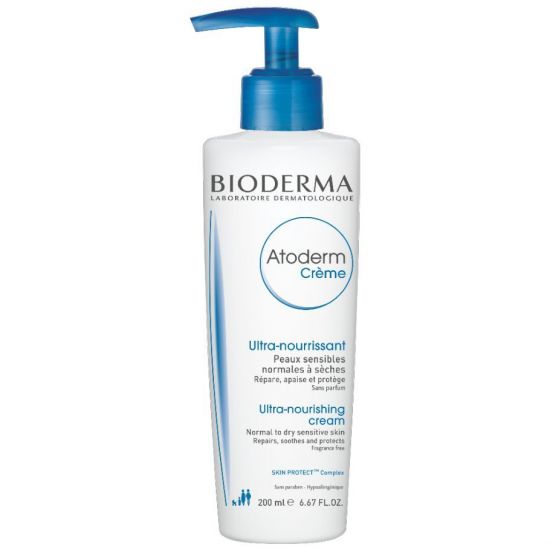 Bioderma Atoderm Creme Ultra Nourishing Cream Normal to Dry Skin, 200ml