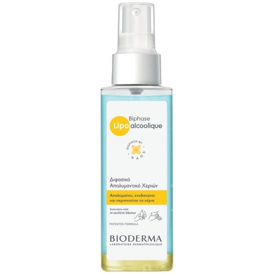 Bioderma Lipo Alcoholic Biphase Barrier Hand Care, 100ml