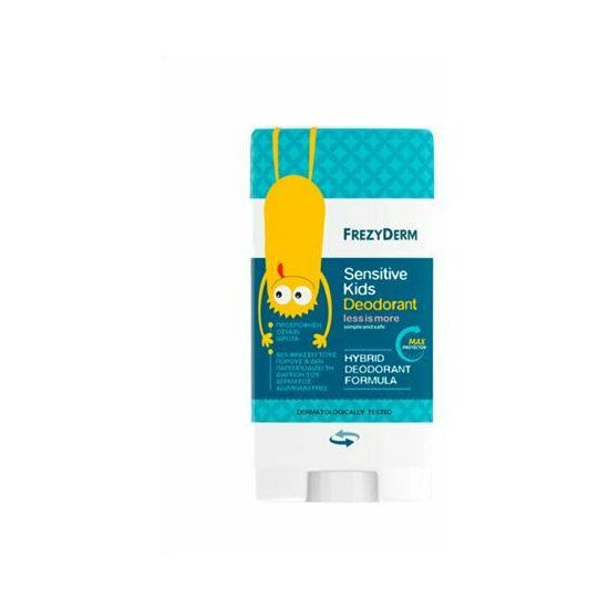 Frezyderm Sensitive Kids Deodorant Less Is More Stick, 40ml