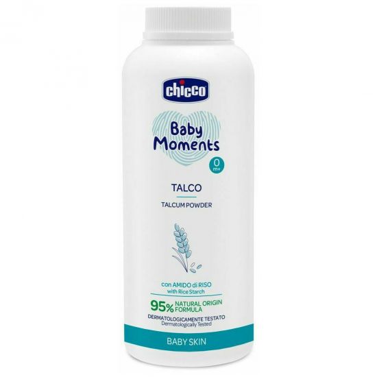 Chicco Baby Moments Talcum Powder, 150gr