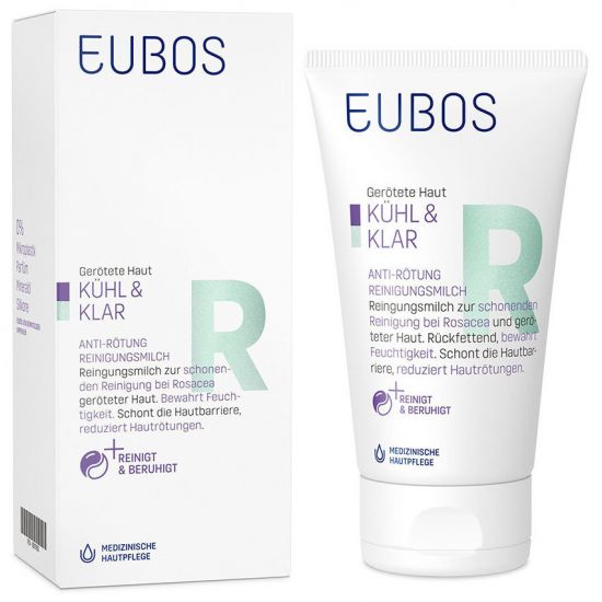 Eubos Cool & Calm Redness Relieving Cream Cleanser, 150ml