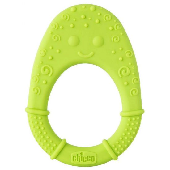 Chicco Μασητικός Κρίκος Οδοντοφυΐας Super Soft Χωρίς BPA από Σιλικόνη για 2m+, 1τμχ