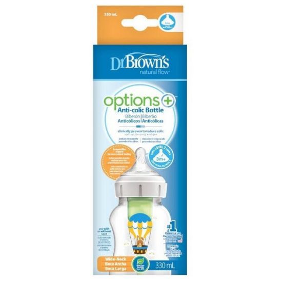 Dr. Brown's Natural Flow® Options+, Λαγουδάκι 330ml