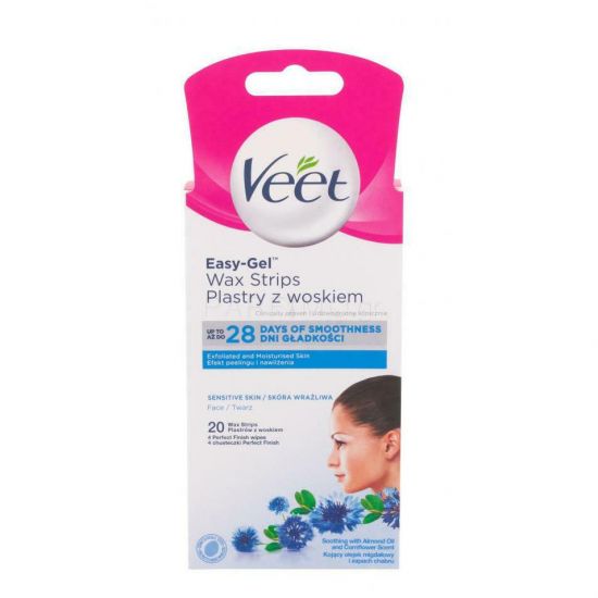 Veet Easy-Gel Face Sensitive Skin, 20τμχ