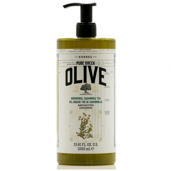 Korres Pure Greek Olive Αφρόλουτρο σε Gel Χαμομήλι, 1000ml
