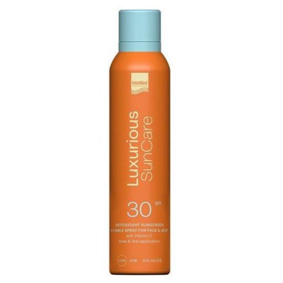 Intermed Luxurious Suncare Antioxidant Sunscreen Invisible Spray SPF30, 200ml