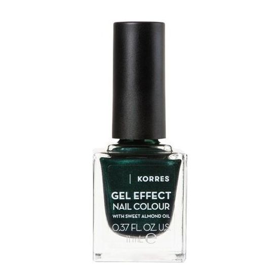 Korres Gel Effect Nail Colour No.89 Velvet Green 11ml