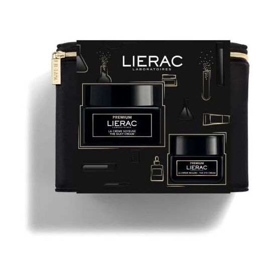 Lierac Promo Xmas Set Premium La Creme Soyeuse, 50ml & The Eye Cream, 20ml