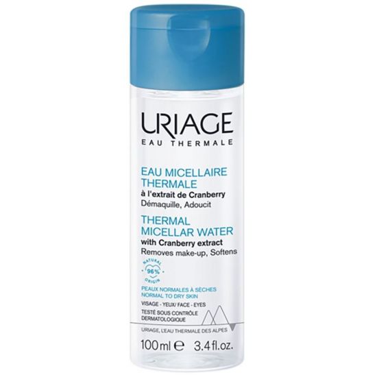 Uriage Eau Thermal Micellar Water with Cranberry Extract Normal to Dry Skin, 100ml